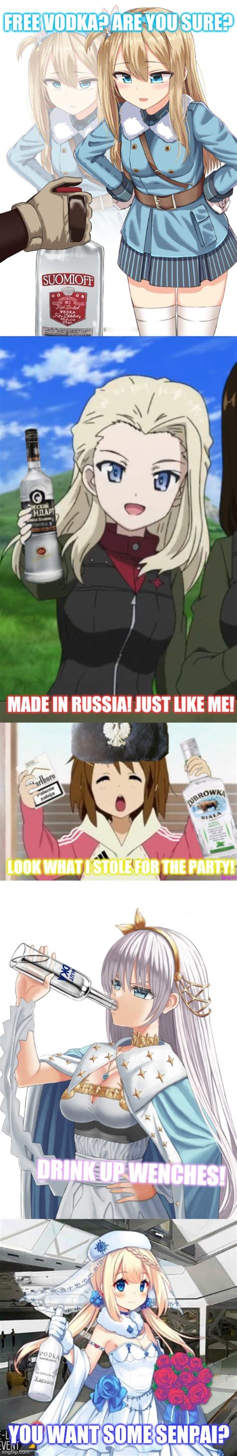 Anime Vodka Party Imgflip