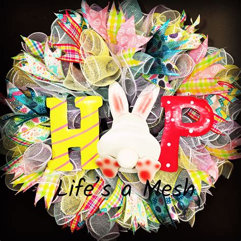 Pin by Life's a Mesh Wreaths on Spring and Easter Wreaths | Easter wreaths, Mesh wreaths, Wreaths