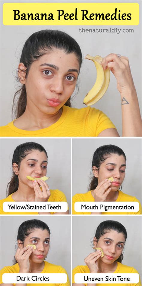 Banana Peel Beauty Remedies The Natural Diy