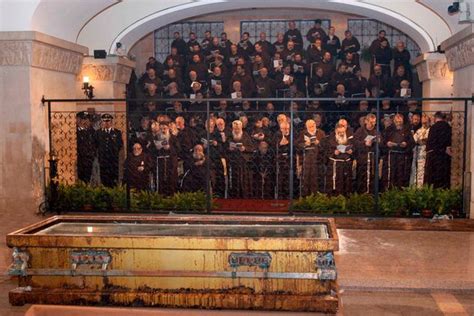 Body Of Mystic Monk Padre Pio Goes On The Road In Crystal Coffin