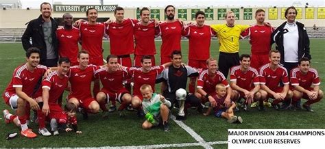 Lack of olympic spirit from bayern munich? Olympic Club Reserves 2014 Major Division Champions @ USF ...