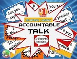 Superhero Conversation Starters (Accountable Talk Stems) | TpT