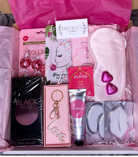 Pink Pamper Box Spa Box T Box Mothers Day T Box Etsy