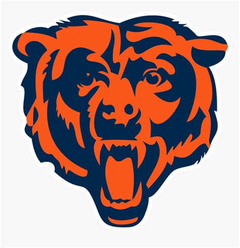 Roaring Bear R Pms Chicago Bears Logo Hd Png Download Kindpng
