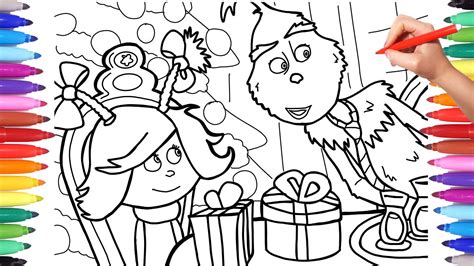 Select from 35970 printable crafts of cartoons, nature, animals, bible and many more. How the Grinch Stole Christmas Coloring Pages for Kids ...