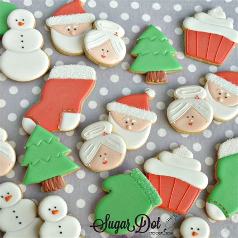 I don't have great memories of making spritz cookies. Order Christmas Winter Sugar Cookies - Custom Decorated ...