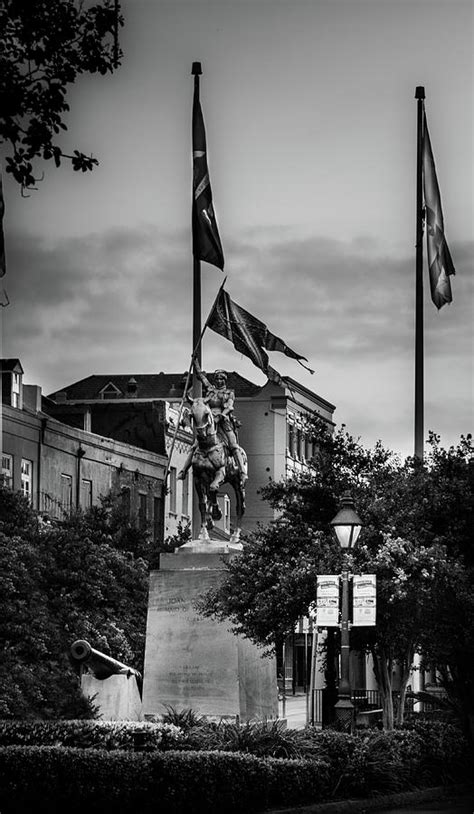 Joan Of Arc In Black And White Photograph By Greg And