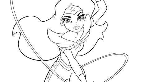 Feast your eyes on our nature coloring pages for kids. Super Hero Girls Coloring Pages at GetColorings.com | Free ...