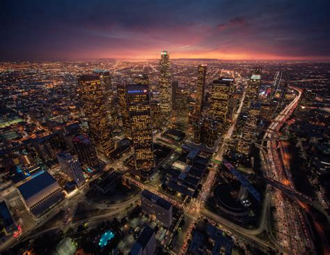 Los Angeles Aerial 4k Footage And Aerial Photography