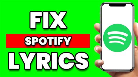 How To Fix Spotify Lyrics Not Showing 100 Working Method Youtube