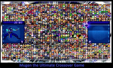 Mugen The Ultimate Crossover Game By Magicalkeypizzadan On Deviantart
