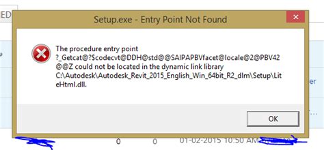 Procedure Entry Point Could Not Be Located In The Dynamic Link Library