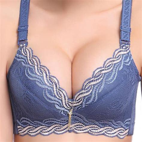 Female Underwear Small Breast Push Up Bra Minimizer Deep Vs 5cm Thick