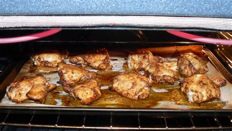 Mih Recipe Blog Spicy Honey Brushed Chicken Thighs