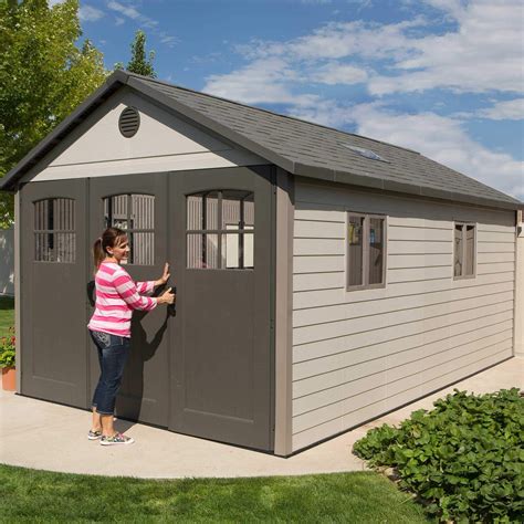 Lifetime 60236 11 X 185 Ft Outdoor Storage Shed 11 X 185 Desert