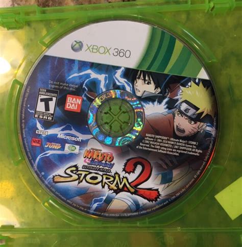 Naruto Shippuden Ultimate Ninja Storm 2 Xbox 360 Game Disc Only Ebay