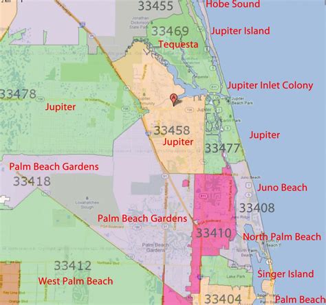 Map Of Palm Beach County Florida Printable Maps Beach Map