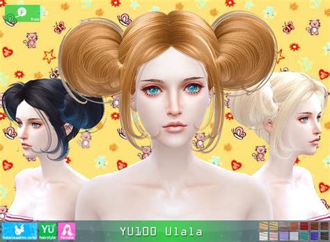 Sims 4 Ccs The Best Free Hair By Newsea Sims 4 Sims Sims 4 Anime