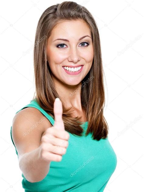 Woman Showing A Thumbs Up Royalty Free Stock Photos AFFILIATE Thumbs Showing Woman