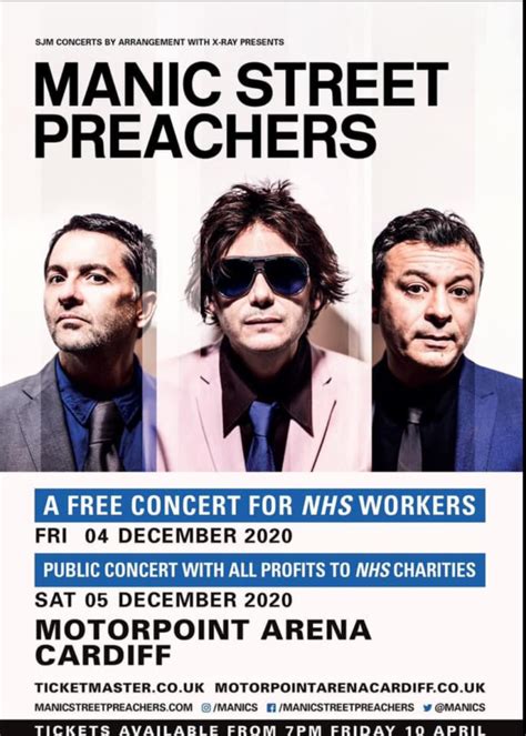 Manic Street Preachers Announce 2 Very Special Shows In Cardiff In