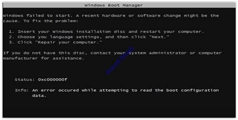 How To Fix Xc F Error While Booting Your Windows Pc Images