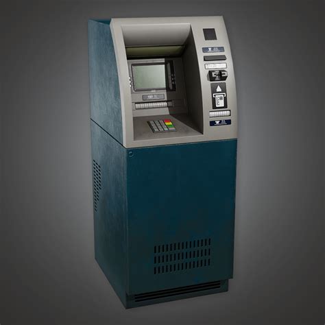 3D asset BHE - Bank ATM 1 - PBR Game Ready | CGTrader