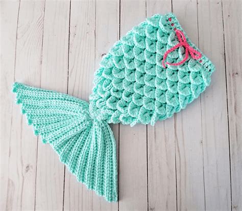 Baby Mermaid Tail Blanket Crochet Pattern Crochet News