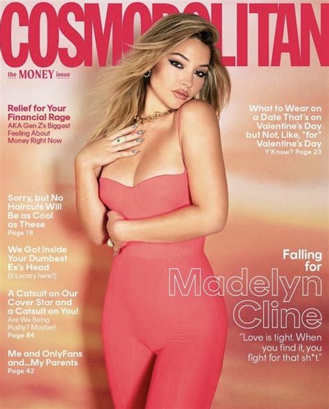 Madelyn Cline Cosmopolitan The Money Issue 2023 • Celebmafia