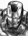 10+ Dibujos De Iron Man A Lapiz