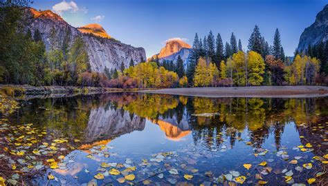 Обои для телефона сша калифорния национальный парк йосемити осень день
