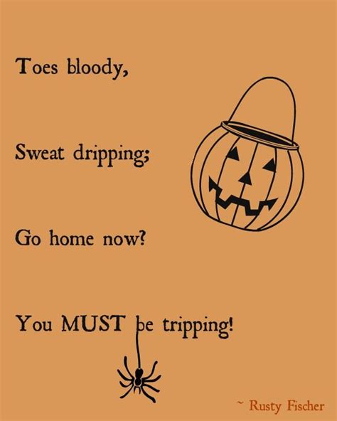 Trick Or Treat Marathon A Halloween Poem Halloween