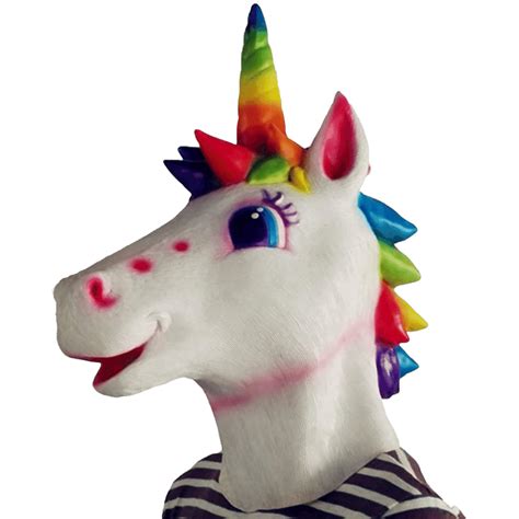 The Rainbow Unicorn Head Transform Your Head Into Magic