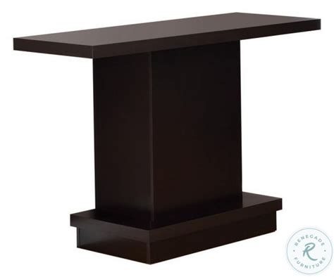 705169 Cappuccino Sofa Table From Coaster Coleman Furniture