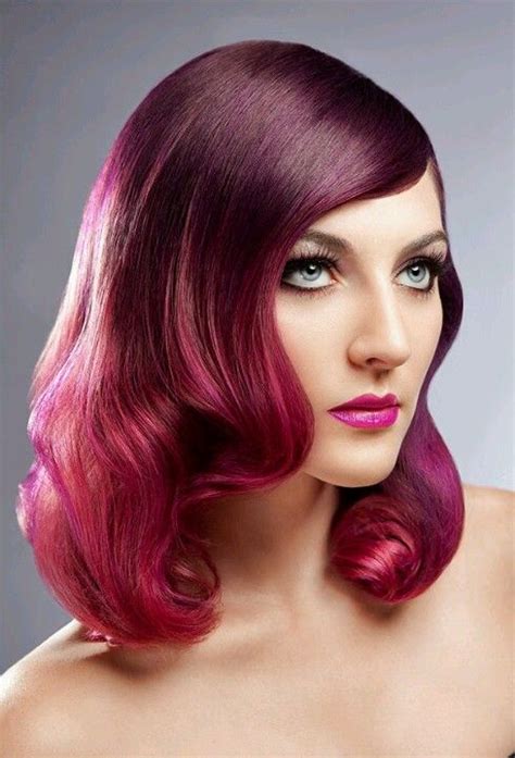 Urban Ombrè Created Using Pravana Vivids Love This Color Pravana Hair Color Spring Hair