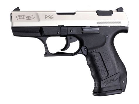 Pistolet Walther P99 Bicolore Défense Calibre 9mm à Blanc