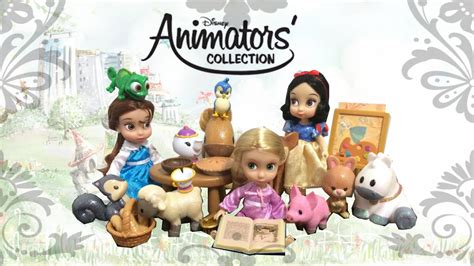 Disney Animators Belle Mini Doll Playset Rapunzel Snow White Review