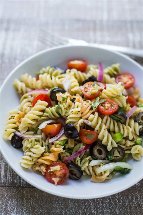 Quick Easy Pasta Salad Food With Feeling