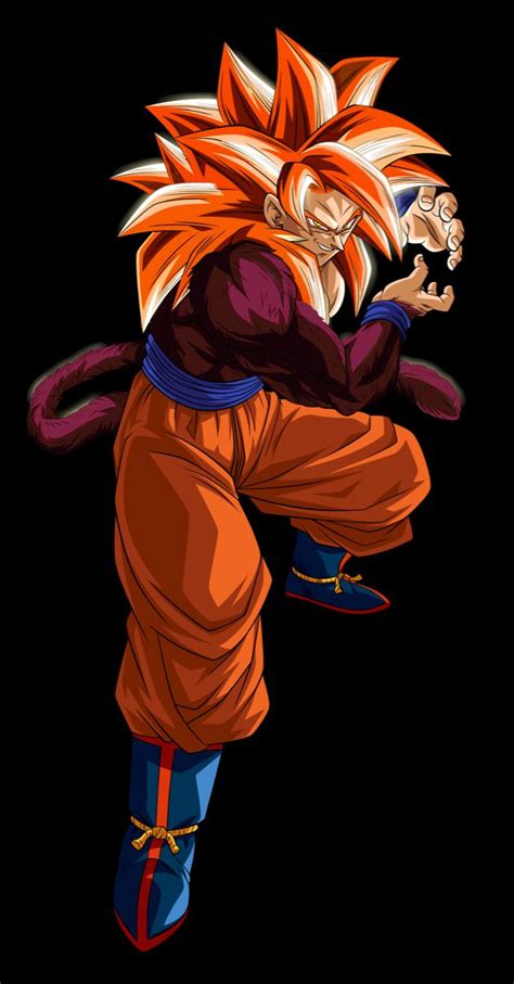 Goku Limit Breaker Super Saiyan 4 Personajes De Dragon Ball