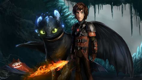 How To Train Your Dragon The Hidden World Art Wallpaperhd Movies