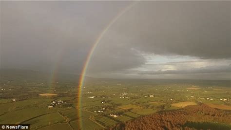 Rare Full Circle Rainbow Over Cookstown Ireland Video