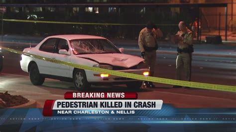 Pedestrian Killed Near Charleston And Nellis Youtube