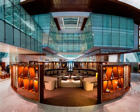 Emirates Newly Refurbished Moet And Chandon Lounge At Dubai International
