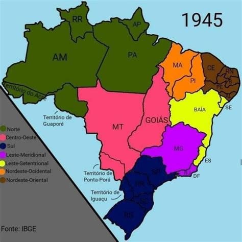 Professor Wladimir Geografia Regionaliza Es Do Estado Brasileiro