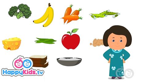Then you should try making healthy finger foods for kids. Healthy Food - Learning Songs Collection For Kids And ...