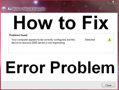 FiXED The DNS Server Is Not Responding Windows PC Error Issue