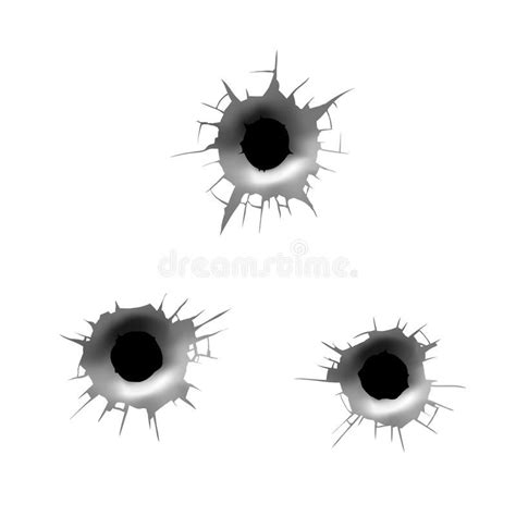 Bullet Hole Tattoo Black And White