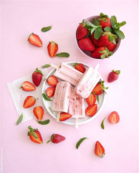 Strawberries And Cream Popsicles Recipe An Easy Delicious Dessert