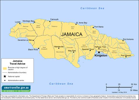 Map Of Kingston Jamaica Neighborhoods