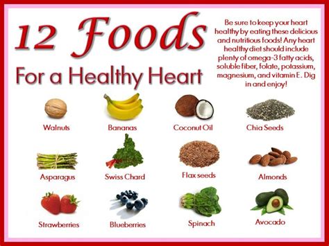 12 Foods for a healthy heart #plantbased #health ...
