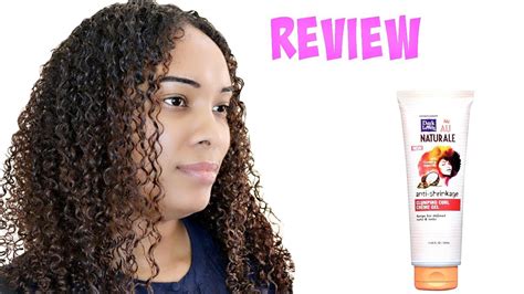 Review Dark And Lovely Au Natural Anti Shrinkage Clumping Curl Cream